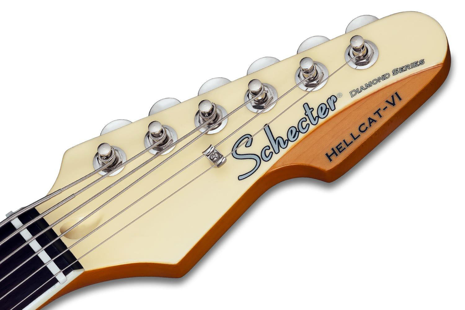 Schecter Hellcat VI IVYP Guitarra Eléctrica Ivory Pearl 8