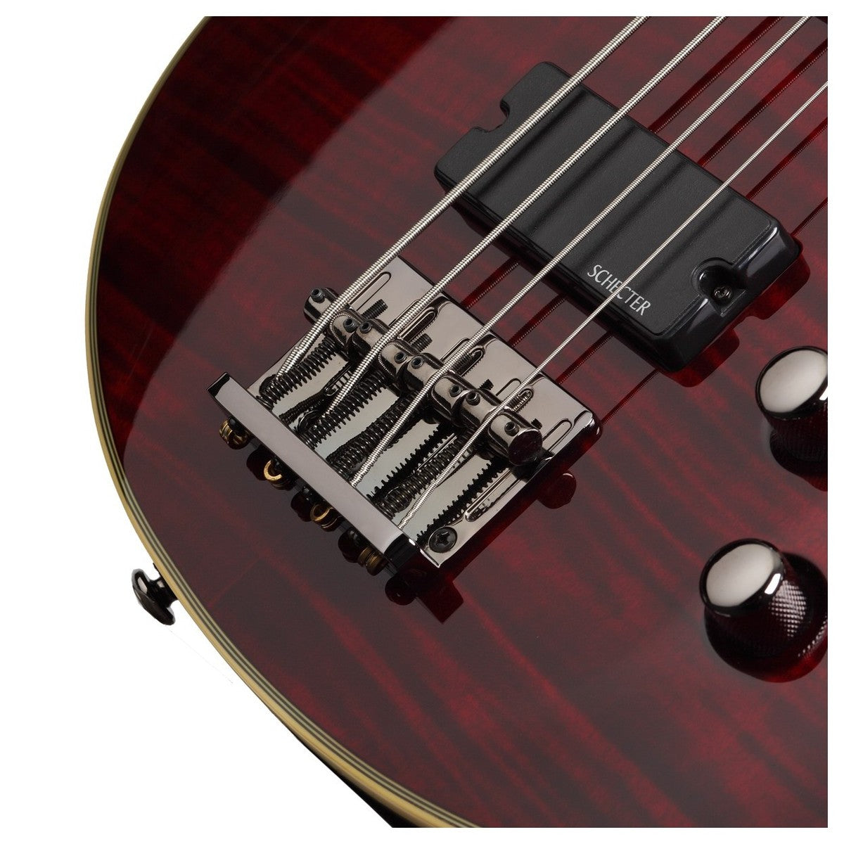 Schecter Omen Extreme 4 BCH Bajo Eléctrico Black Cherry 7