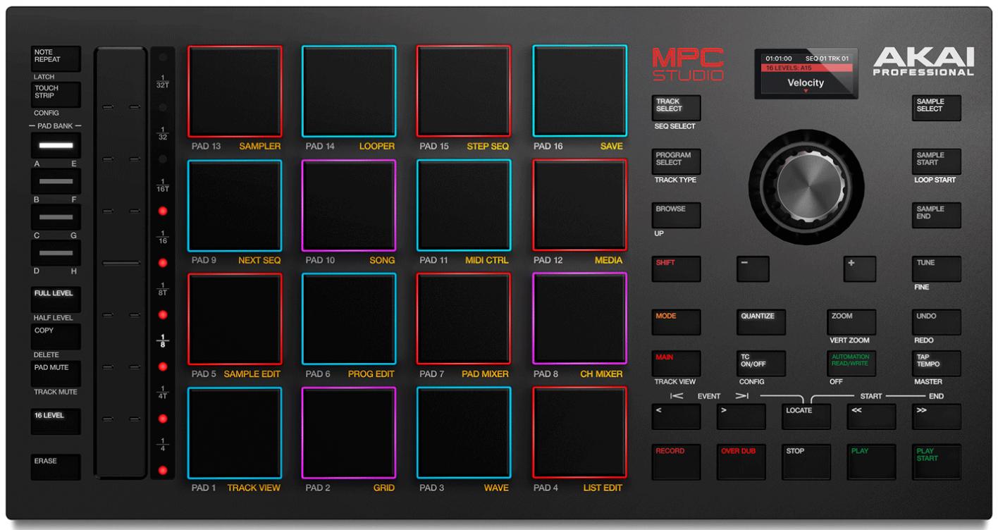 AKAI MPC-Studio 2 Controlador de Producción Musical 17