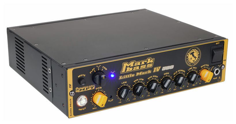 Markbass Little Mark IV 300 Amplificador Cabezal Bajo Eléctrico 2