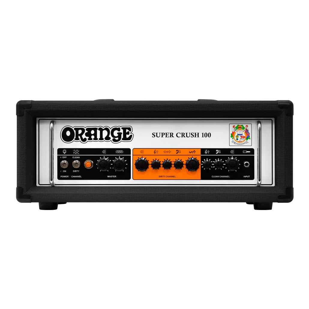 Orange Super Crush 100H BLK Amplificador Cabezal Guitarra Negro 1