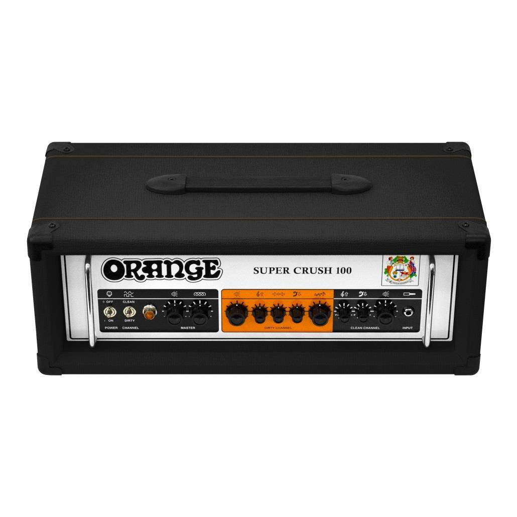 Orange Super Crush 100H BLK Amplificador Cabezal Guitarra Negro 3