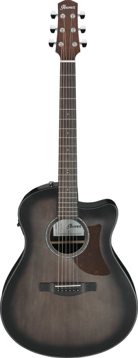 Ibanez AAM70CE TBN Guitarra Electroacústica Auditorio Transparent Charcoal Burst 1