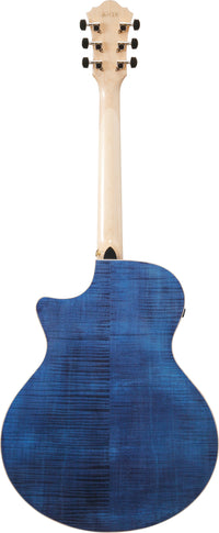 Ibanez AE390 NTA Guitarra Electroacústica Natural Aqua Blue 3