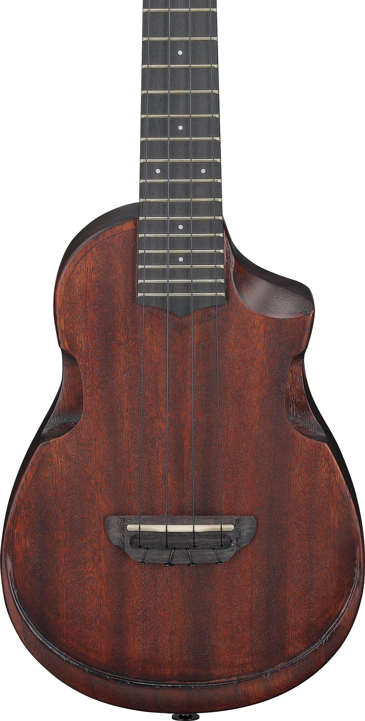 Ibanez AUC14 OVL Ukelele Concierto Violin Sunburst 4