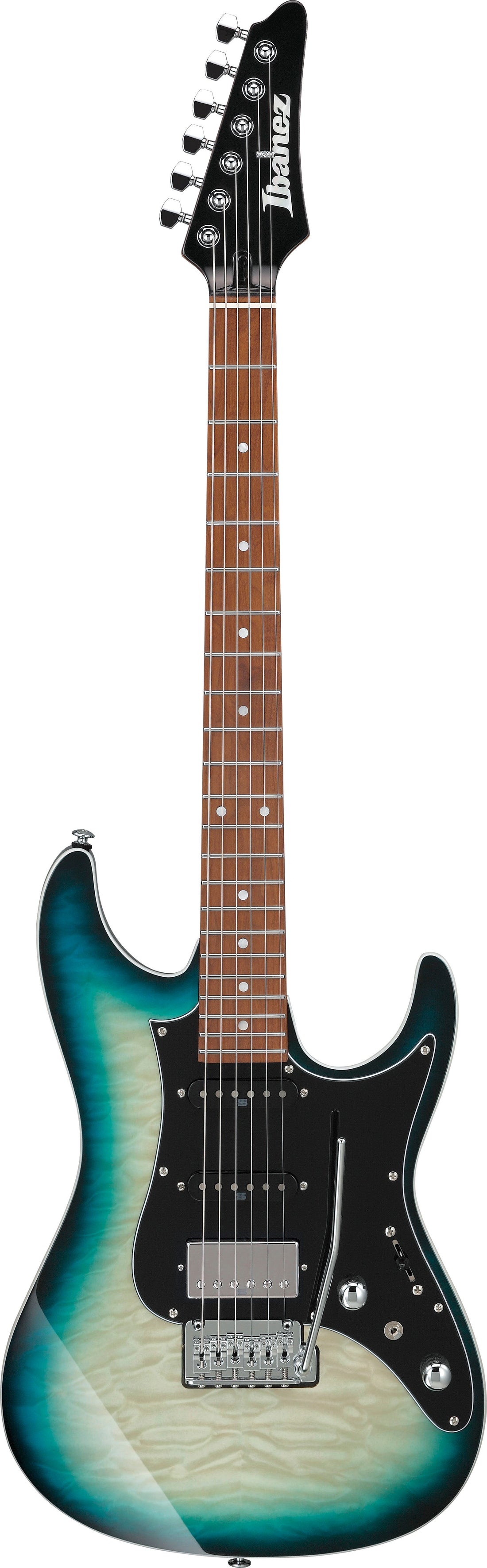 Ibanez AZ24P1QM DOB Premium Guitarra Eléctrica Deep Ocean Blonde 1