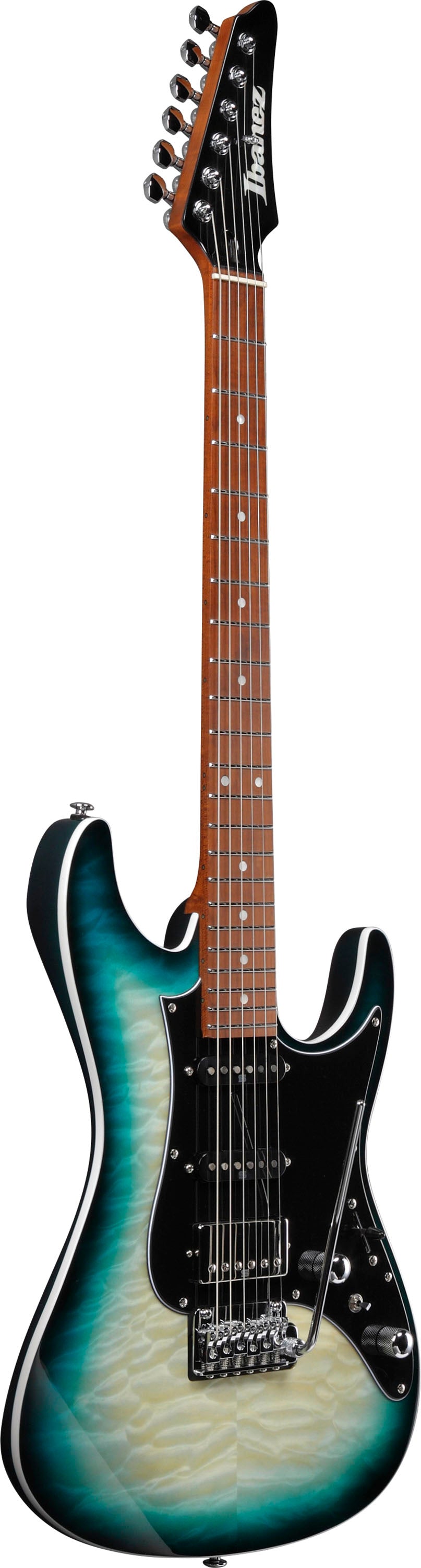 Ibanez AZ24P1QM DOB Premium Guitarra Eléctrica Deep Ocean Blonde 3