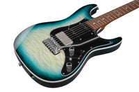 Ibanez AZ24P1QM DOB Premium Guitarra Eléctrica Deep Ocean Blonde 6