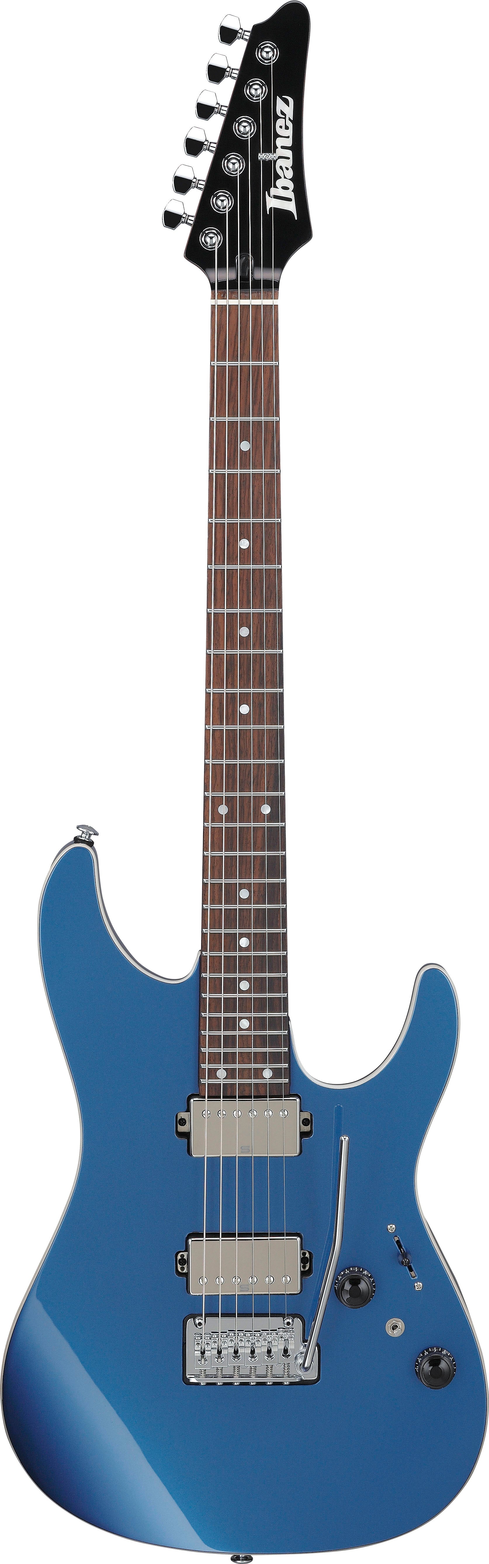 Ibanez AZ42P1 PBE Premium Guitarra Eléctrica Prussian Blue Metallic 1