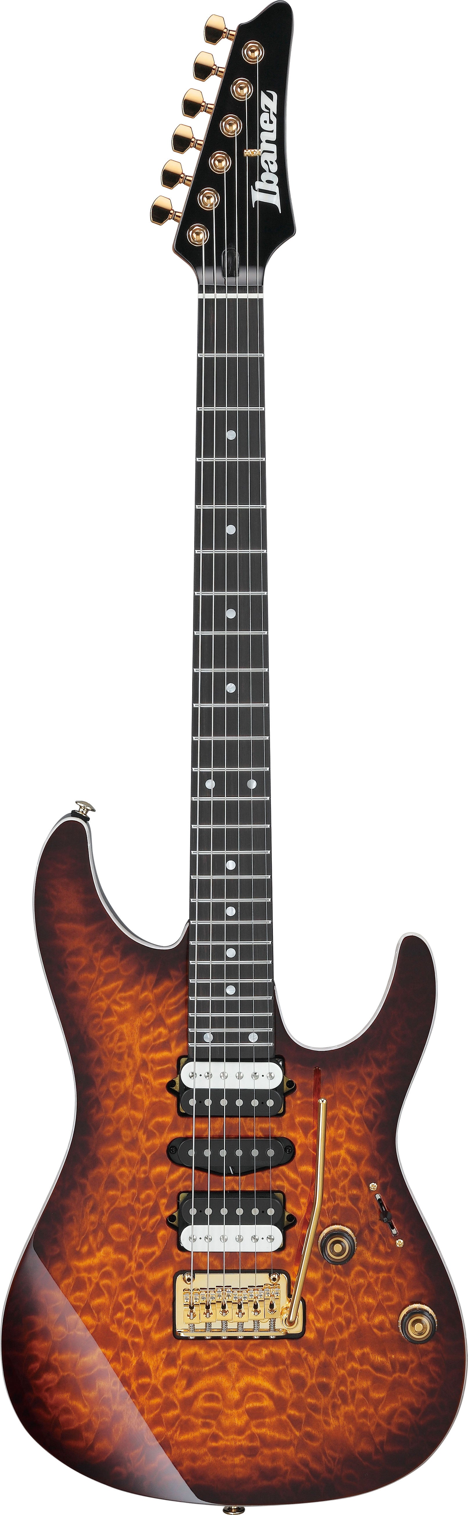 Ibanez AZ47P1QM DEB Premium Guitarra Eléctrica Dragon Eye Burst 1