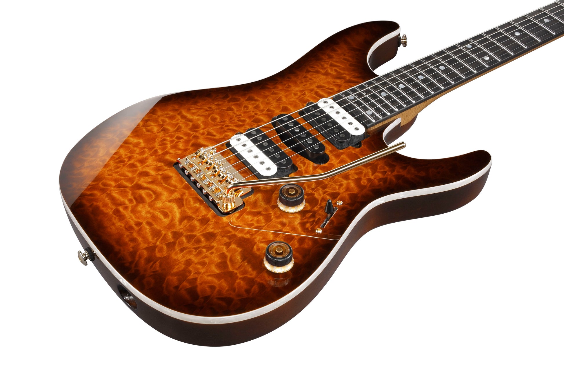 Ibanez AZ47P1QM DEB Premium Guitarra Eléctrica Dragon Eye Burst 6