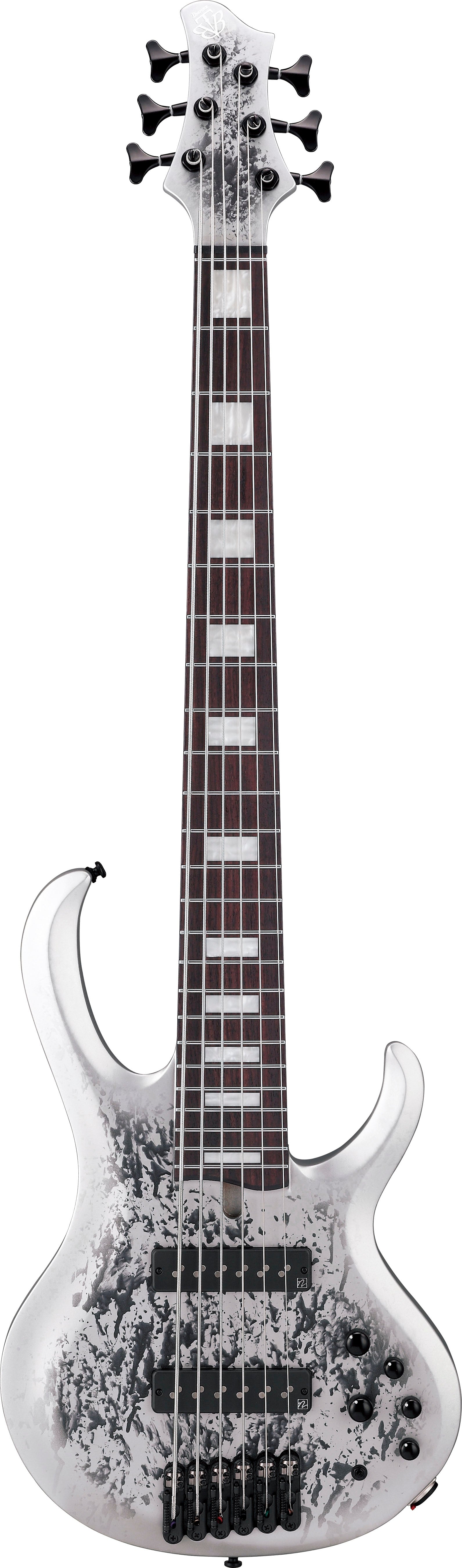 Ibanez BTB25TH6 SLM Bajo Eléctrico 6 Cuerdas Silver Blizzard 1