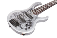 Ibanez BTB25TH6 SLM Bajo Eléctrico 6 Cuerdas Silver Blizzard 8