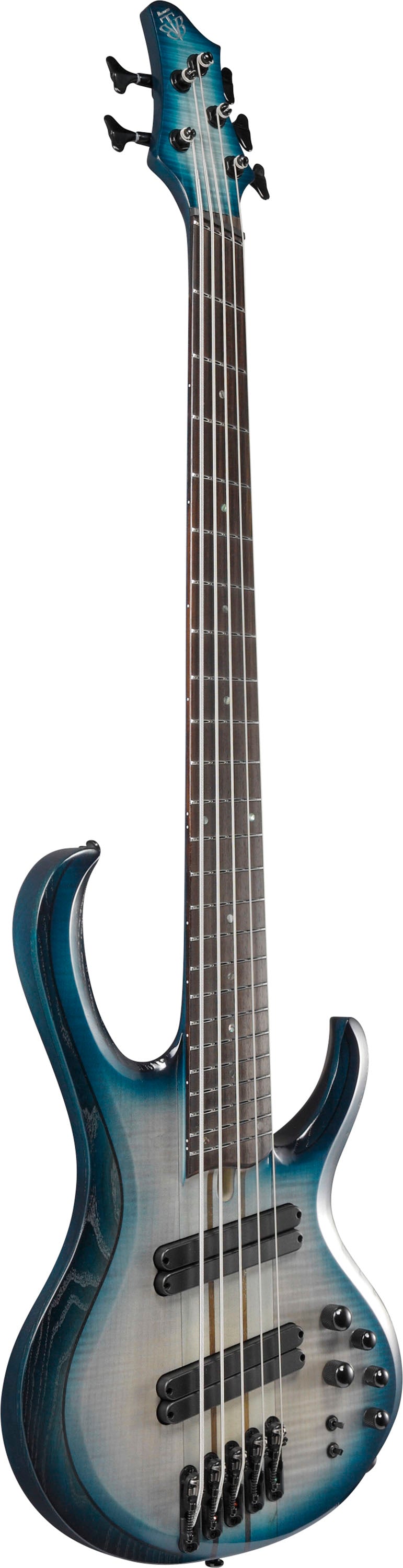 Ibanez BTB705LM CTL Bajo Eléctrico 5 Cuerdas Cosmic Blue Starburst 4