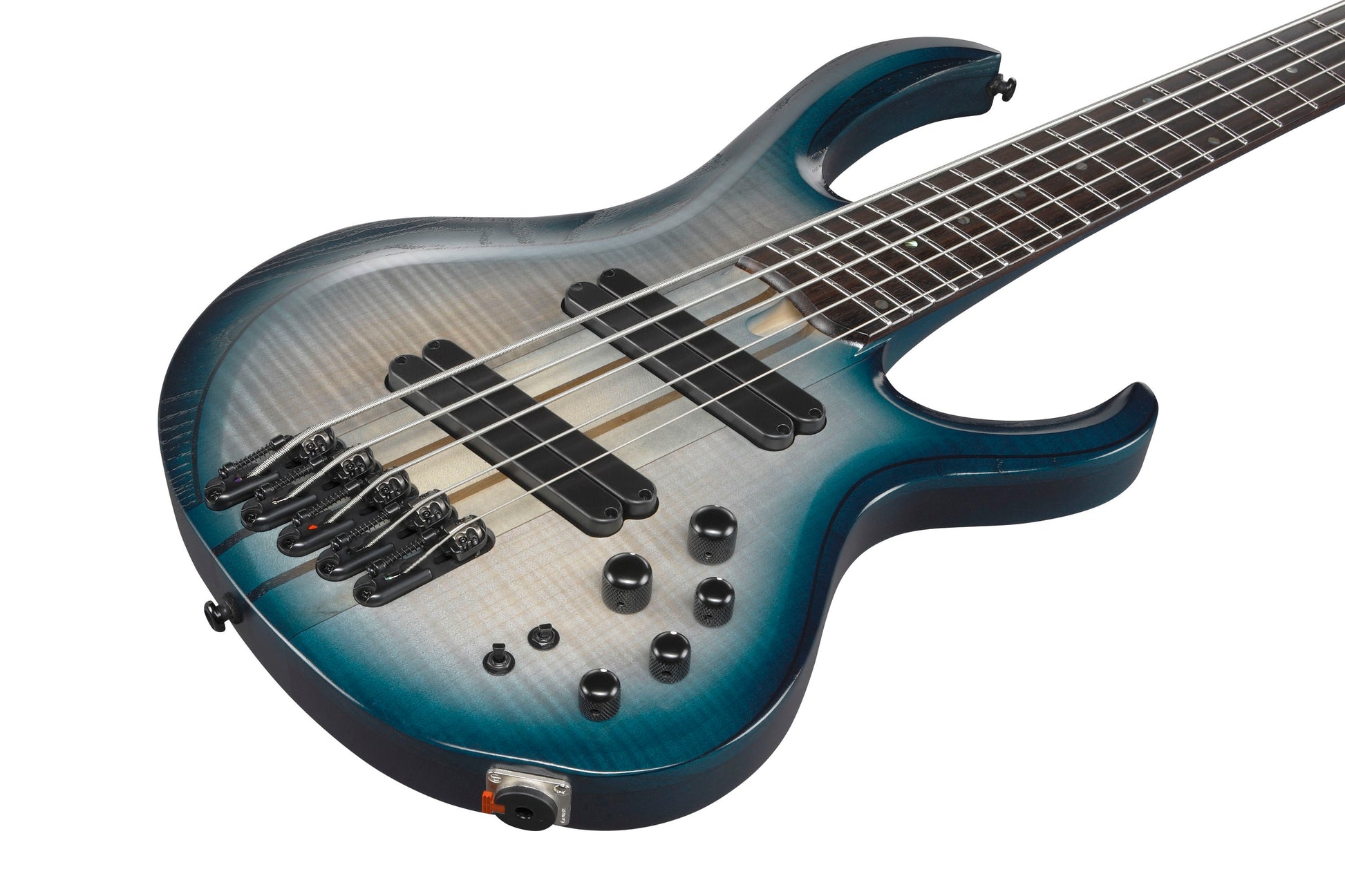 Ibanez BTB705LM CTL Bajo Eléctrico 5 Cuerdas Cosmic Blue Starburst 7