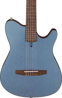 Ibanez FRH10N IBF Guitarra Española Electrificada Indigo Blue Metallic 4