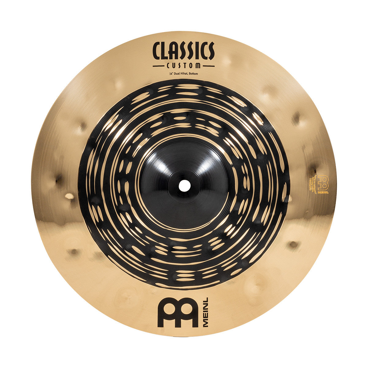 Meinl CC14DUH Classics Custom Dual Hihat 14 Platos Batería 3