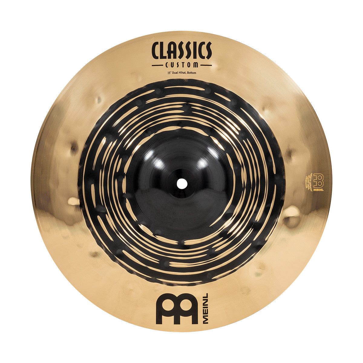 Meinl CC15DUH Classics Custom Dual Hihat 15 Platos Batería 3