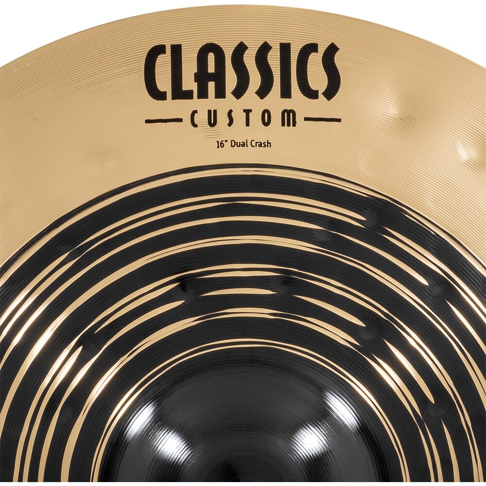 Meinl CC16DUC Classics Custom Dual Crash 16 Plato Batería 4