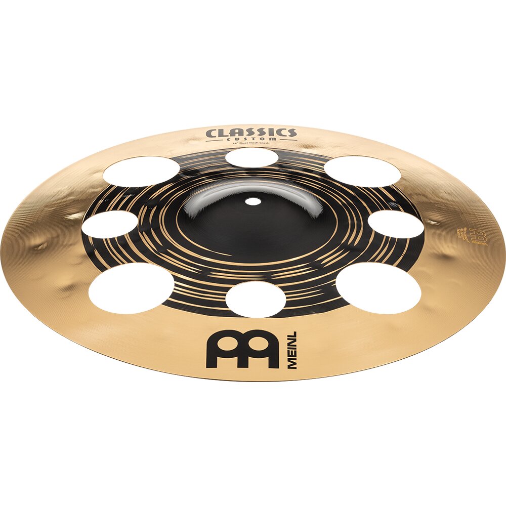 Meinl CC16DUTRC Classics Custom Dual Trash Crash 16 Plato Batería 2