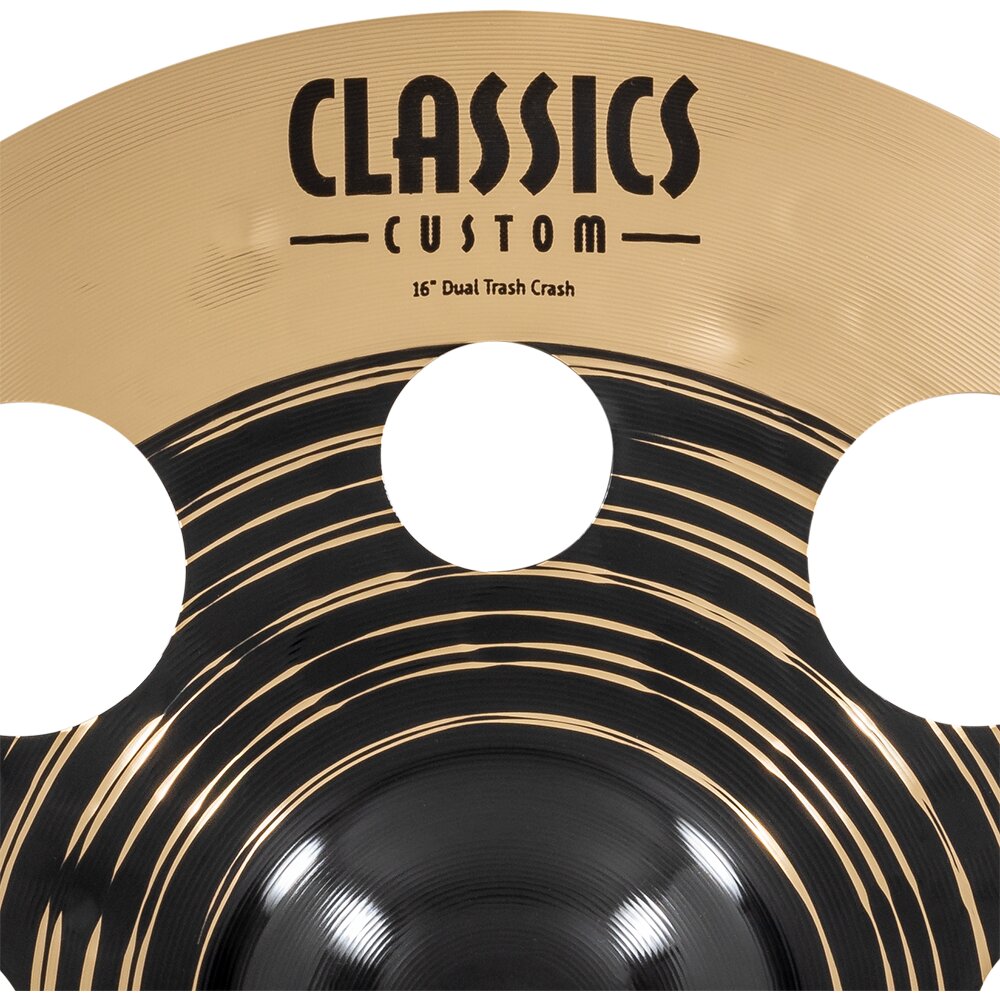 Meinl CC16DUTRC Classics Custom Dual Trash Crash 16 Plato Batería 4