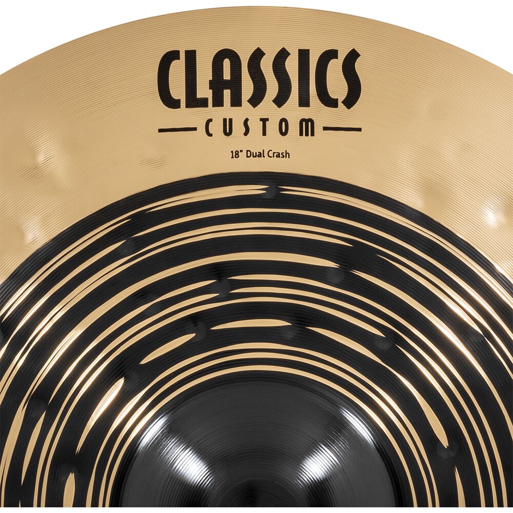 Meinl CC18DUC Classics Custom Dual Crash 18 Plato Batería 5