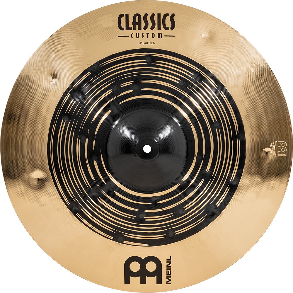 Meinl CC19DUC Classics Custom Dual Crash 19 Plato Batería 1