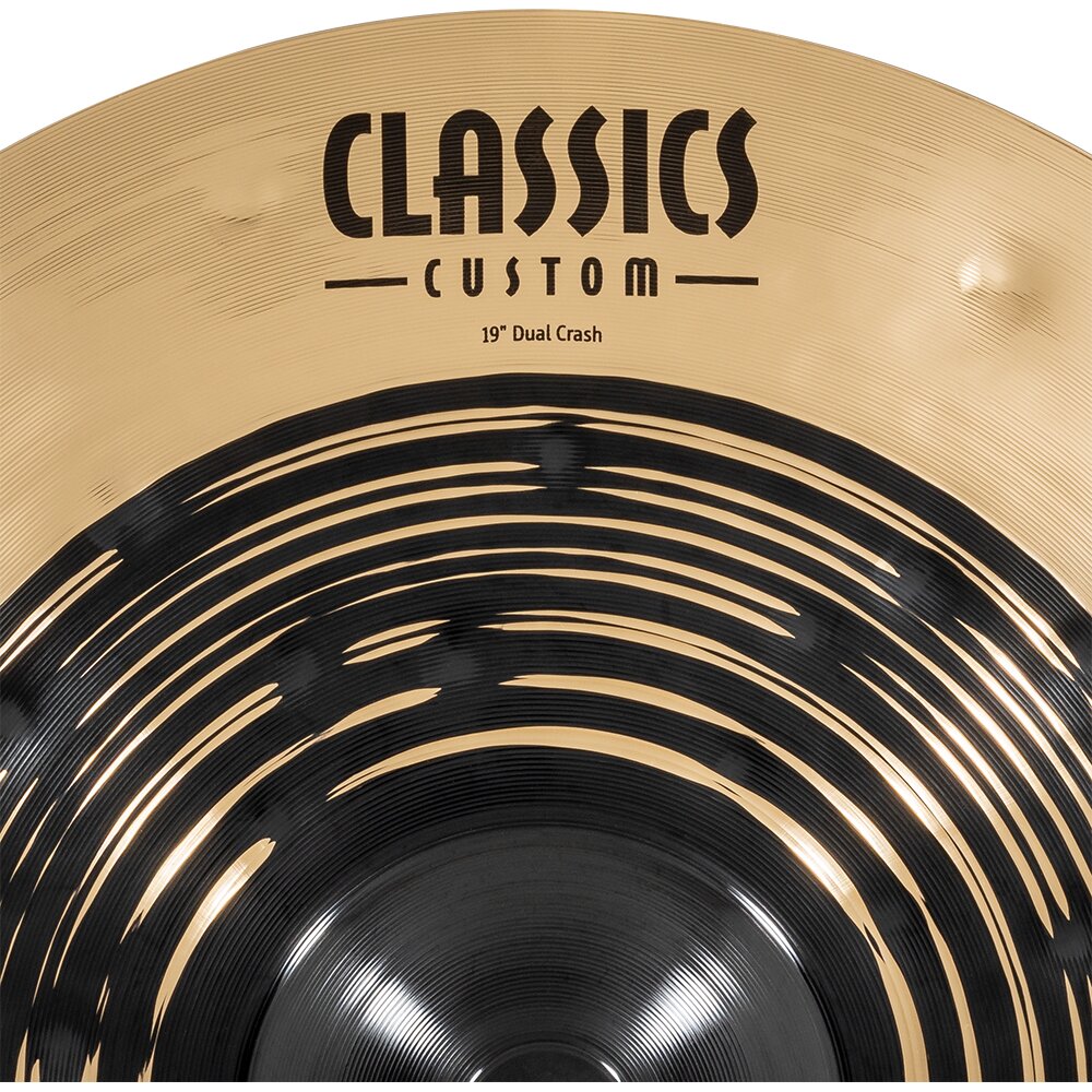 Meinl CC19DUC Classics Custom Dual Crash 19 Plato Batería 6