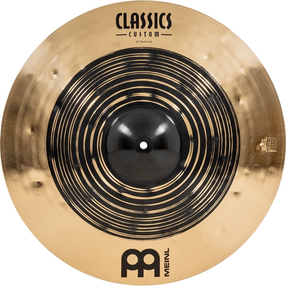 Meinl CC20DUC Classics Custom Dual Crash 20 Plato Batería 1