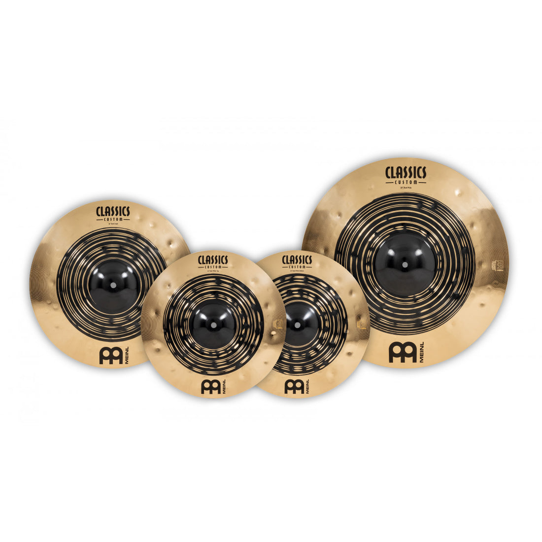 Meinl CCDU141620 Classics Custom Dual Complete Pack de Platos Batería 14/16/20 2