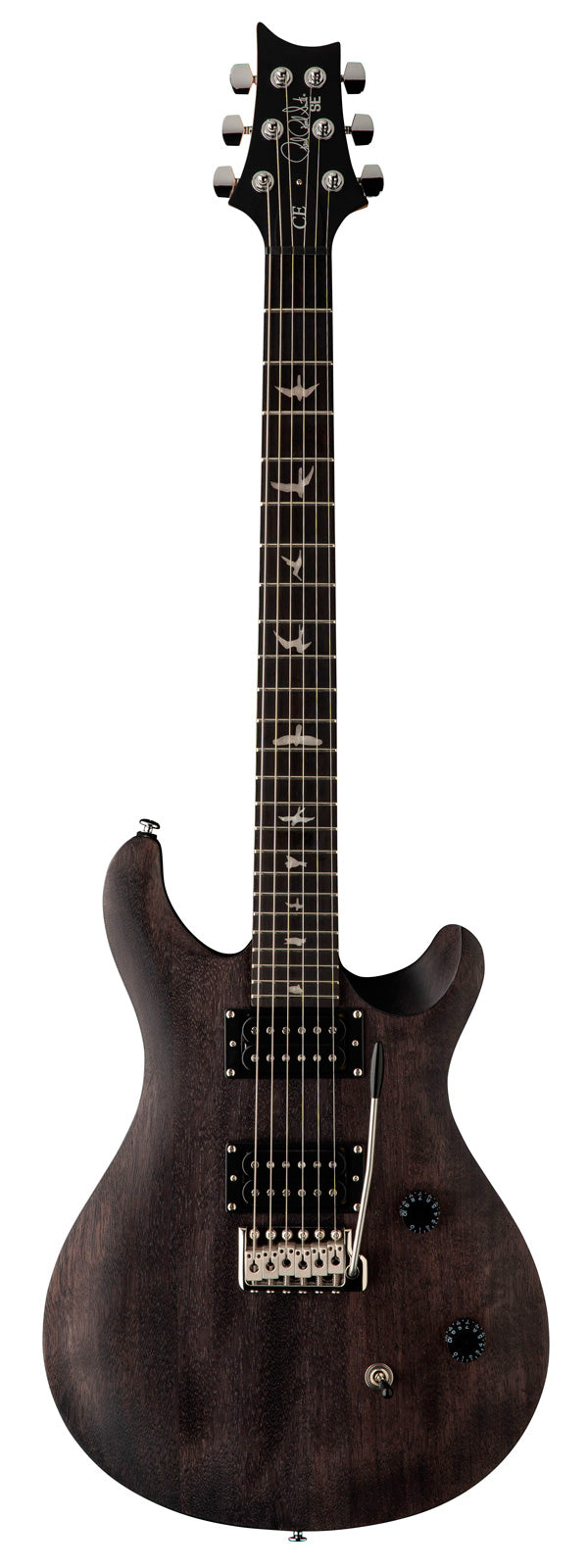 PRS SE CE24 Standard Satin CH Guitarra Eléctrica Charcoal 1