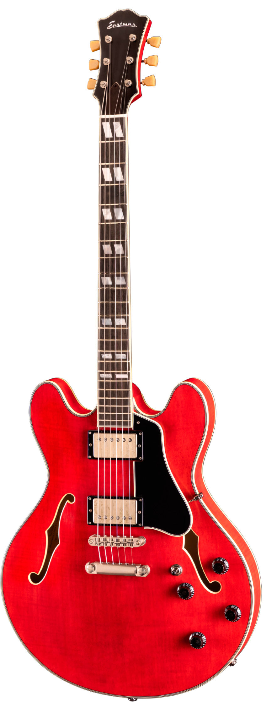 Eastman T59/TV RD True Vintage Thinline Guitarra Eléctrica Vintage Red 1