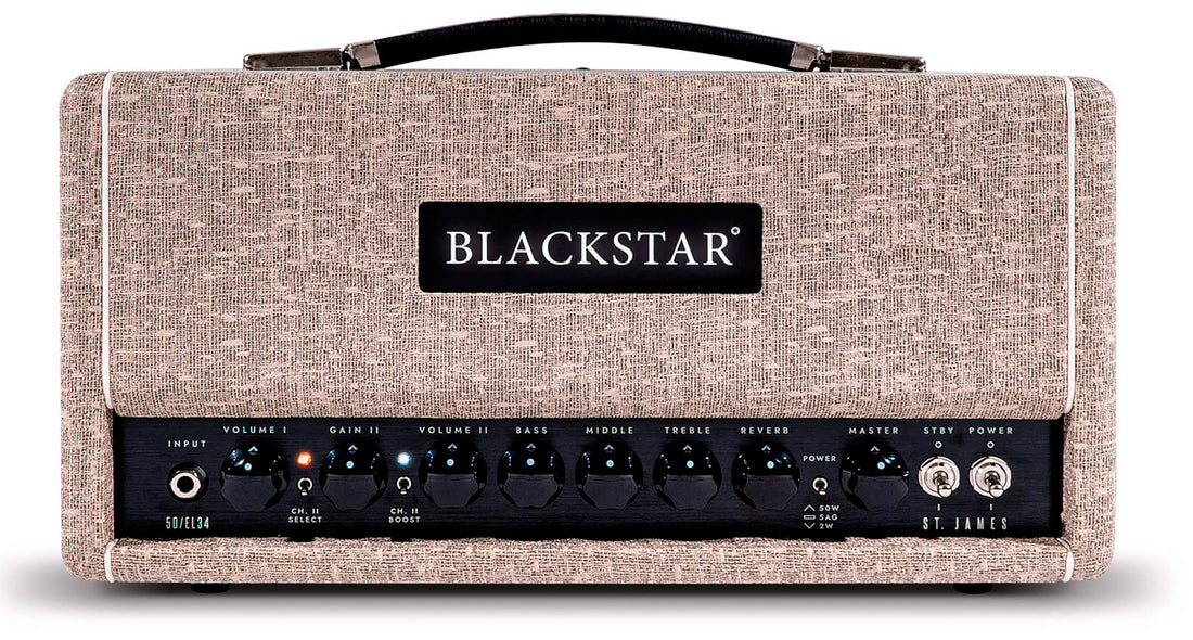 Blackstar ST James 50 EL34H Fawn Amplificador Cabezal Guitarra 1