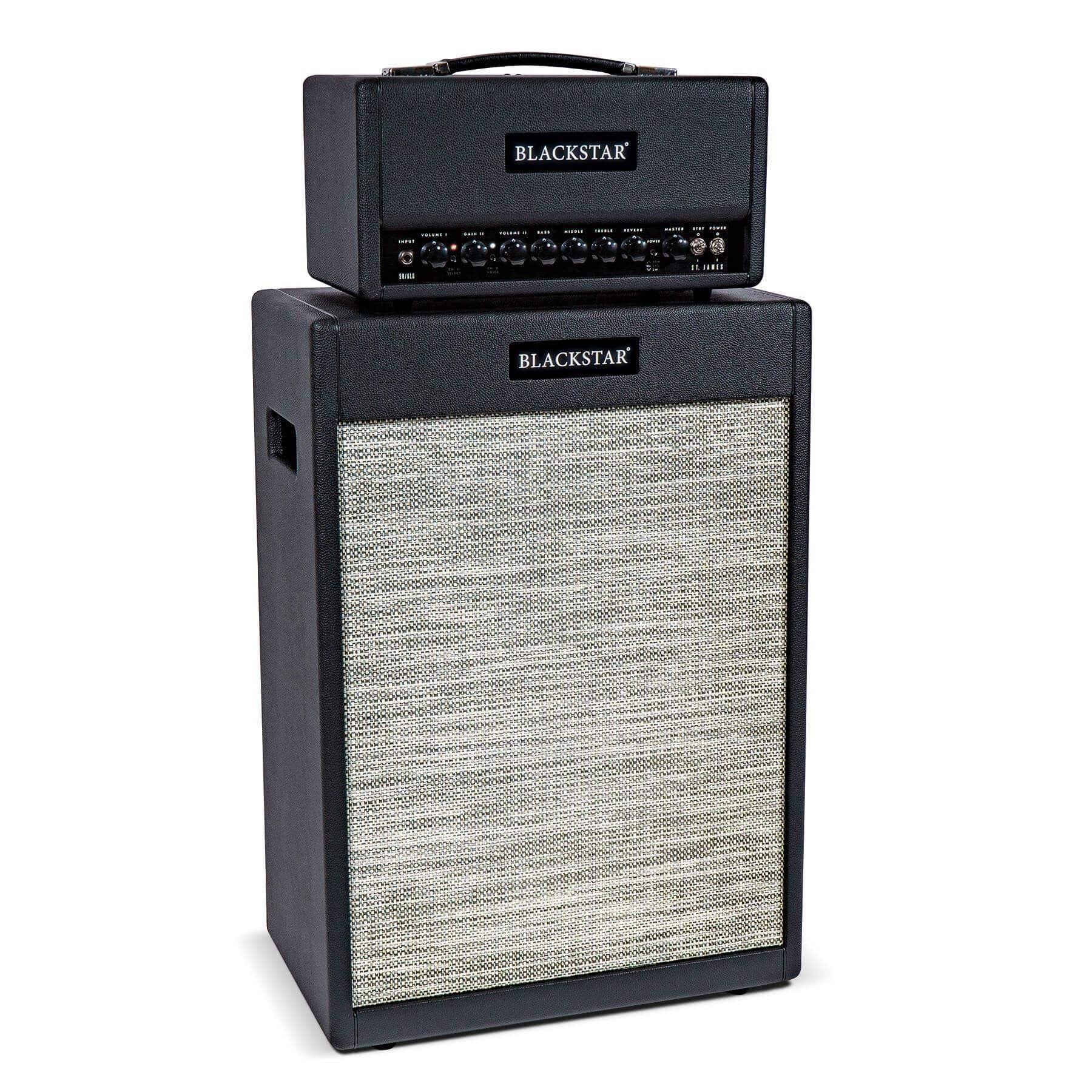 Blackstar ST James 50 6L6H Black Amplificador Cabezal Guitarra 6