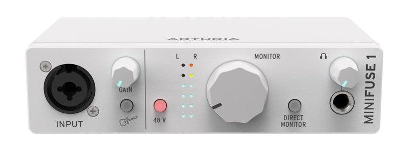 Arturia Minifuse 1 White Interfaz de Audio Blanca 1