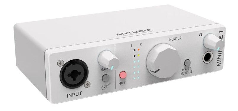 Arturia Minifuse 1 White Interfaz de Audio Blanca 2