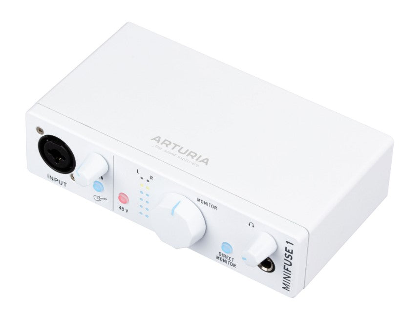 Arturia Minifuse 1 White Interfaz de Audio Blanca 5