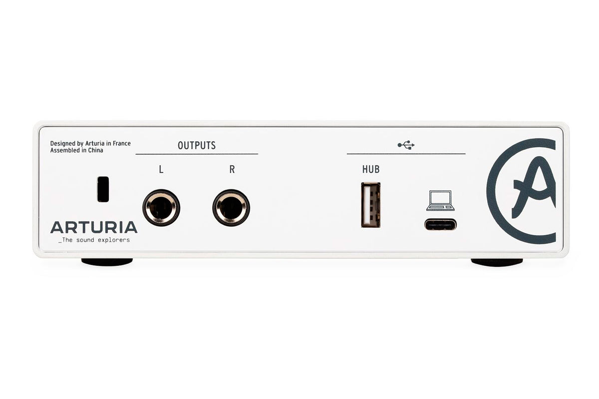 ARTURIA MINIFUSE 1 WHITE scheda audio usb A e C, 1 in-combo (xlr, jack) e 2-out ARTURIA MINIFUSE 1 WHITE scheda audio usb A e C, 1 in-combo (xlr, jack) e 2-out