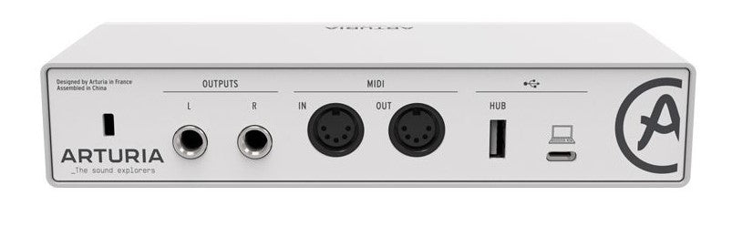 Arturia Minifuse 2 White Interfaz de Audio Blanca 3