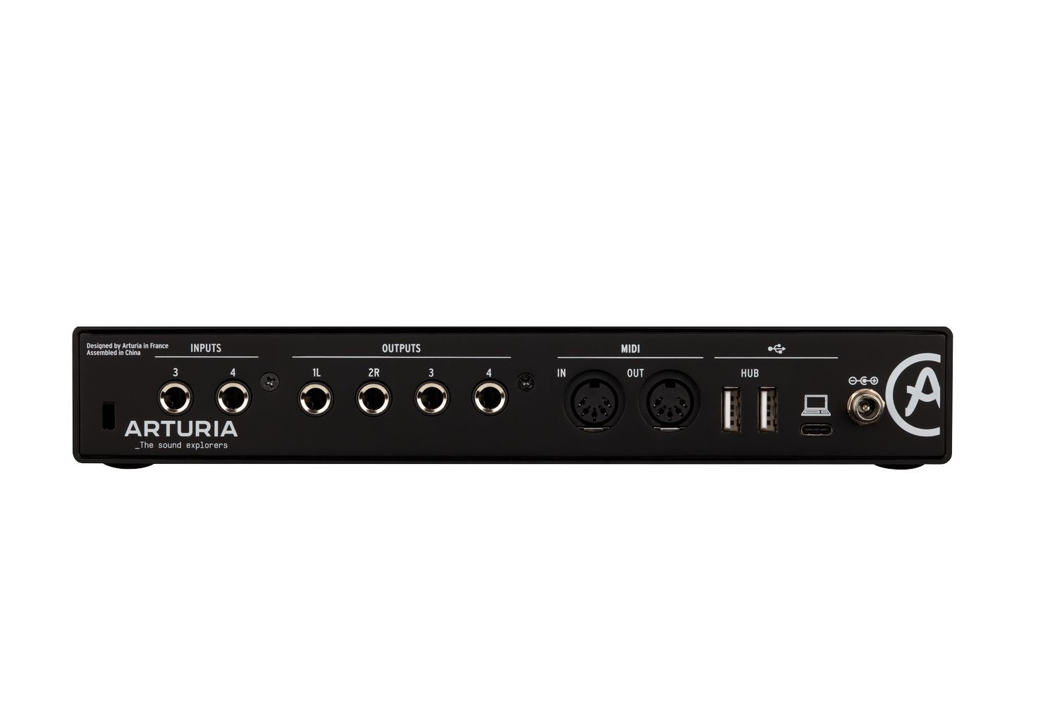 Arturia Minifuse 4 Black Interfaz de Audio Negra 7