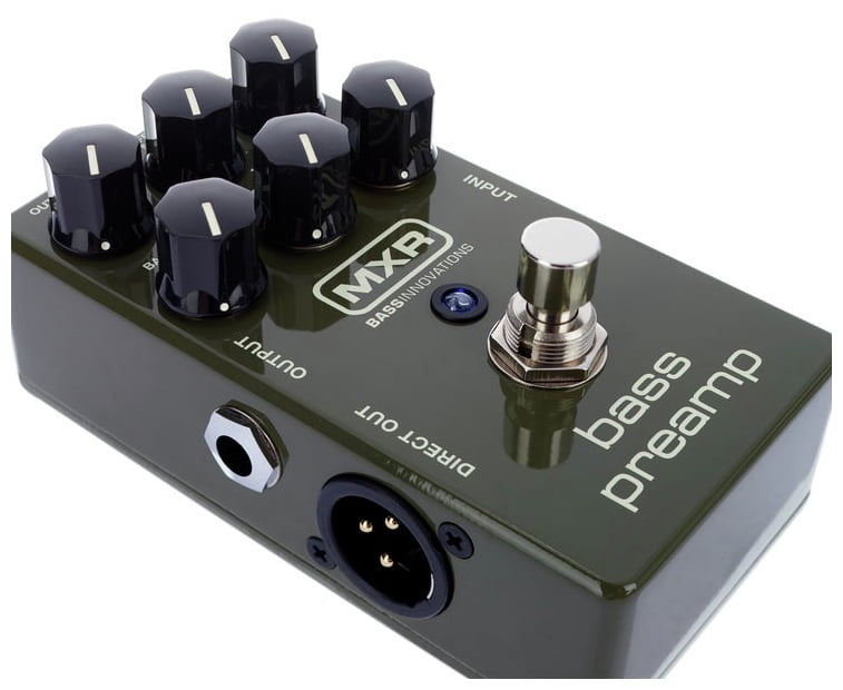 Dunlop M81 MXR Bass Preamp Pedal Previo Bajo 6