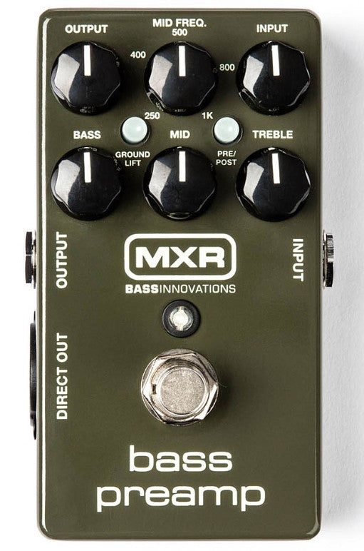 Dunlop M81 MXR Bass Preamp Pedal Previo Bajo 7