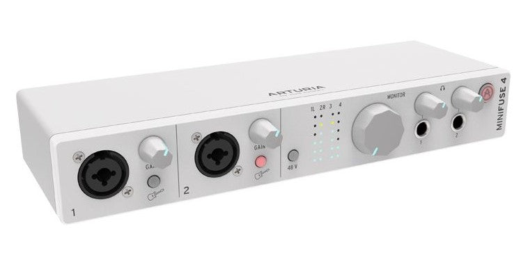 Arturia Minifuse 4 White Interfaz de Audio Blanca 2