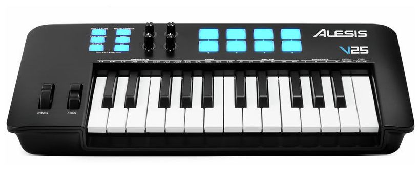 Alesis V25 MKII Teclado Controlador Midi USB 25 Teclas 3