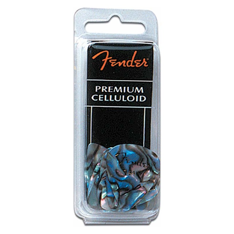 Fender 1980351757 351 Pack 12 Púas Abalone Thin 2