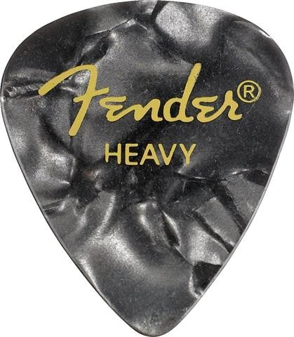 Fender 1980351943 351 Pack 12 Púas Black Moto Heavy 1