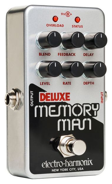 Electro Harmonix Nano Deluxe Memory Man Pedal Delay Analógico 6