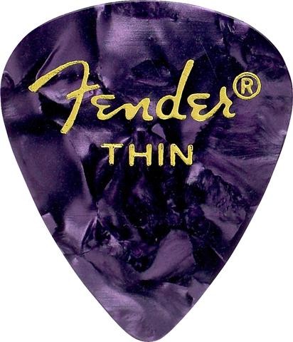 Fender 1980351776 351 Pack 12 Púas Purple Moto Thin 1