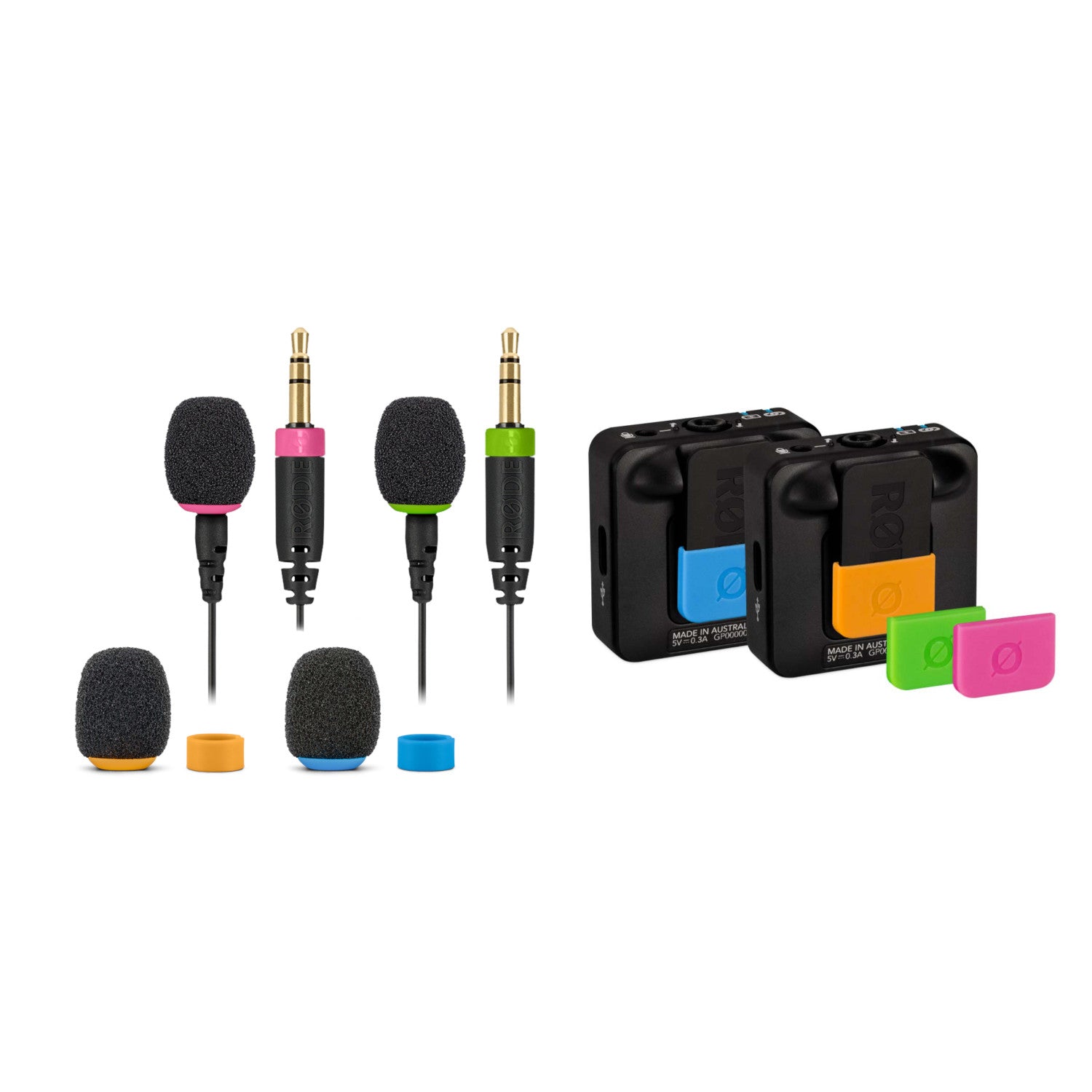 Rode Colors2 Accesorios para Micrófono Wireless Go 17