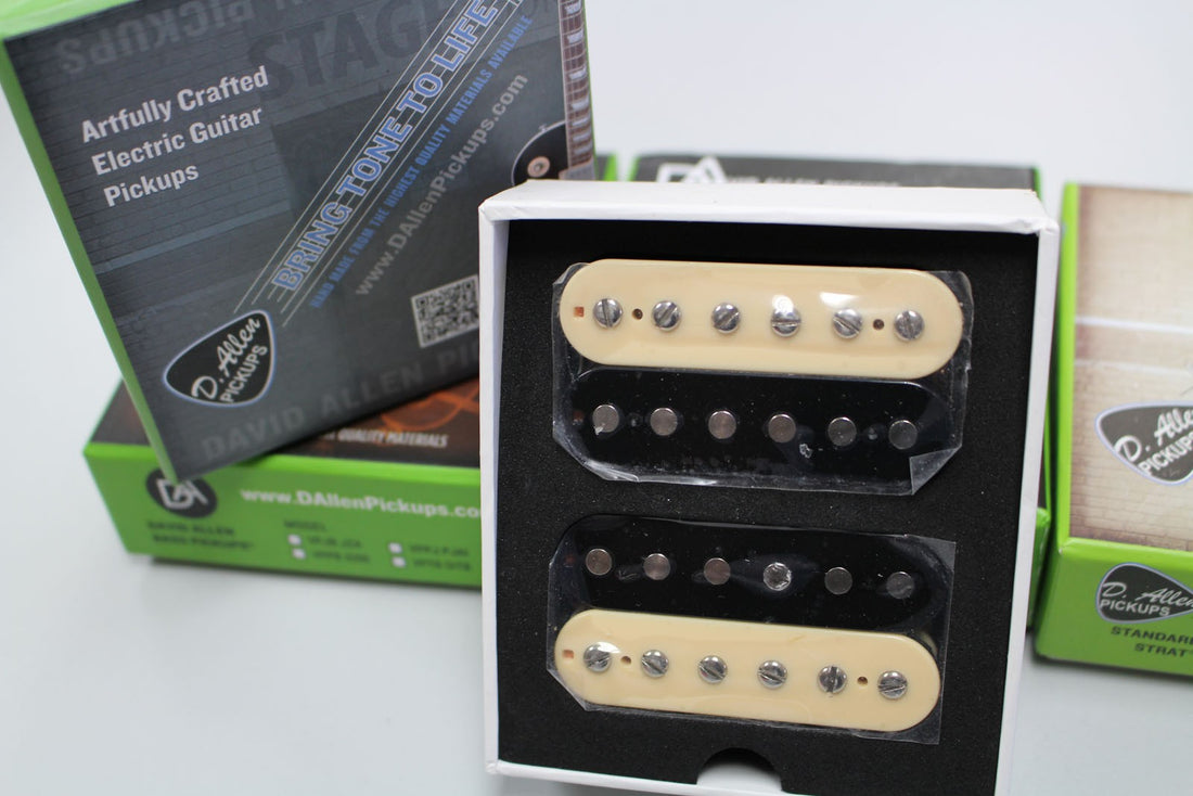 David Allen Alleycats Set Zebra Pastillas Humbuckers 2